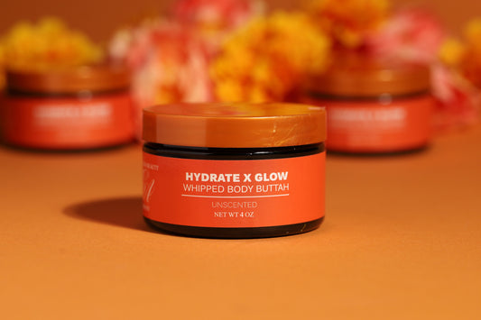 Hydrate x Glow Whipped Body Buttah Unscented 4 oz